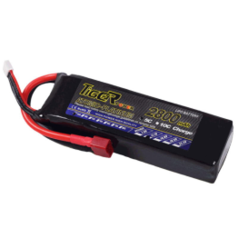 11.1V 2800mAh 3S 30C Li-Po Battery (Tiger)