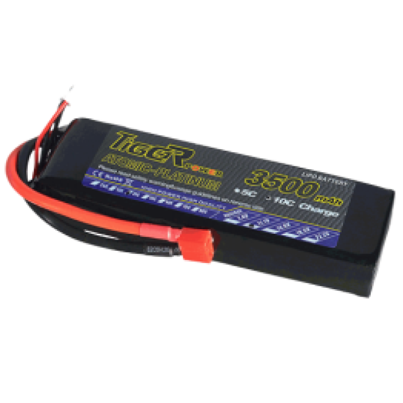 11.1V 3500mAh 3S 35C Li-Po Battery (Tiger)