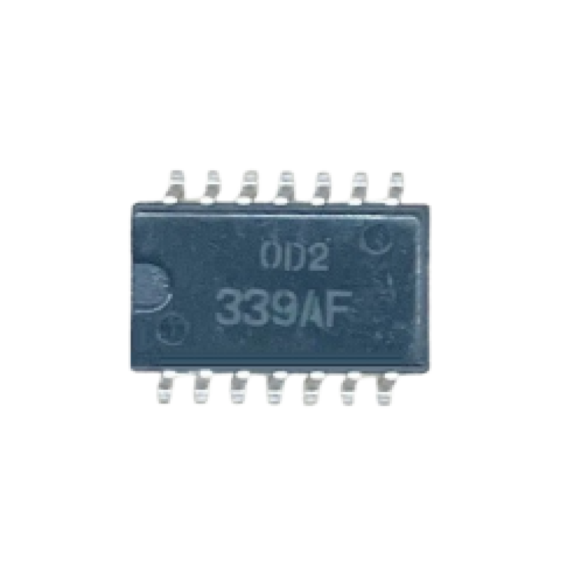 339AF Quad Comparator IC (SOP-14-Pin)
