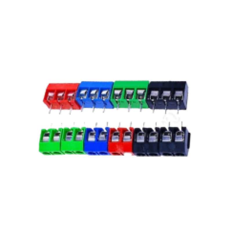 KF301-5.0- 5.0mm Straight Pin Screw Terminal Block