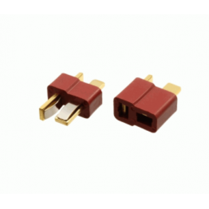 T Connector Male-Female Pair