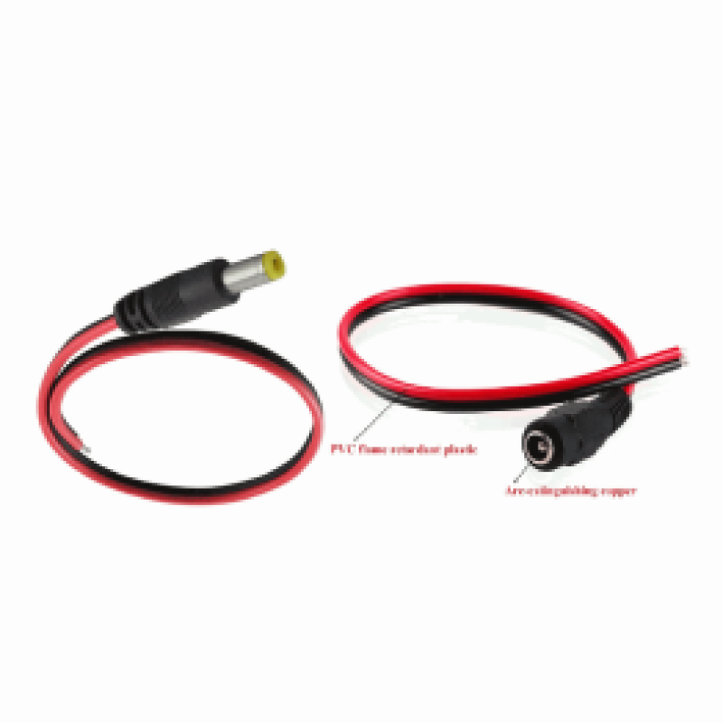 DC2.1mm Power Cable 30cm With Jack, Socket