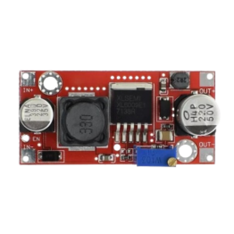 XL6009 DC-DC Step Up Red Color Boost Module