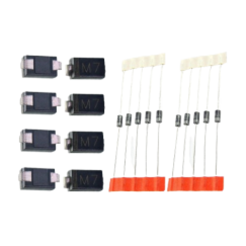 1N4007, M7 1000V 1A General Purpose Diode