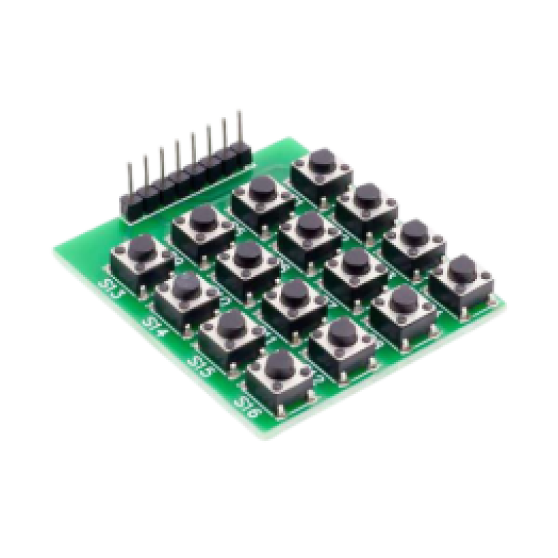 4×4 Matrix 16 Button Keypad Module