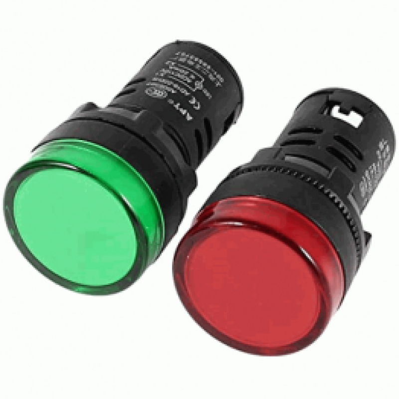 AD16-22D/S 22mm LED Signal Indicator Light Lamp