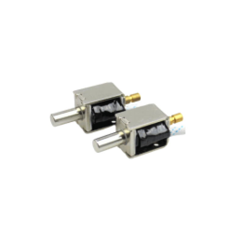 DC12V 0.43A Mini Push Pull Cylindrical Solenoid