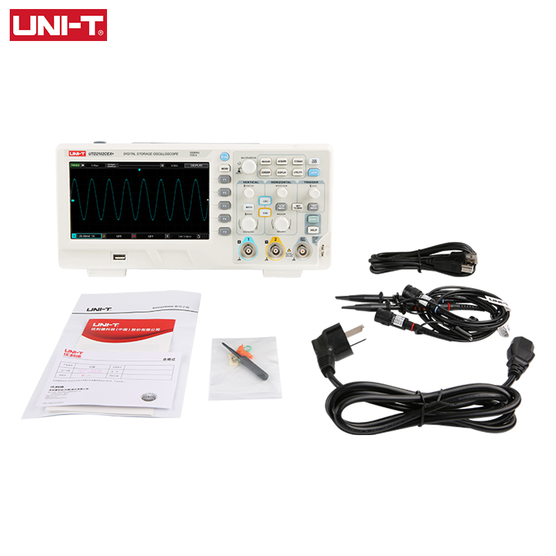 UTD2102CEX+ Digital Oscilloscope 100MHz