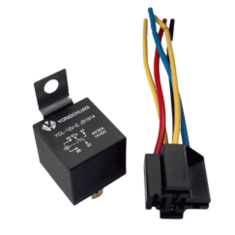 YCL-12V-C DC12V 40A Car Relay Wire Waterproof