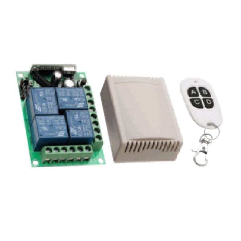 433MHz 4 Channel Wireless Remote Module