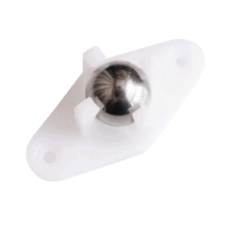 W420 White Ball Caster With Metal Ball