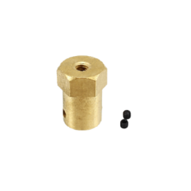 12*4mm Hex Coupling For 25mm Gear Motor