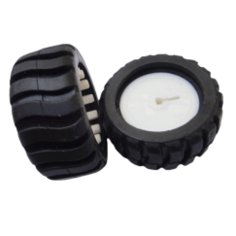 Small Rubber Tire Wheel 43mm for N20