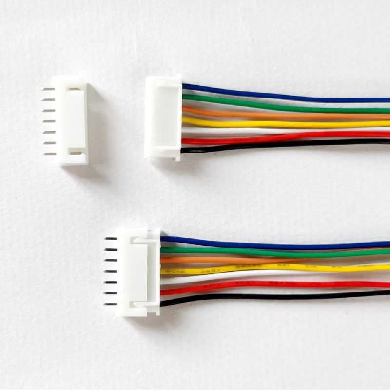 XH-2.54 Multi Color Flexible Cable  7 Wire