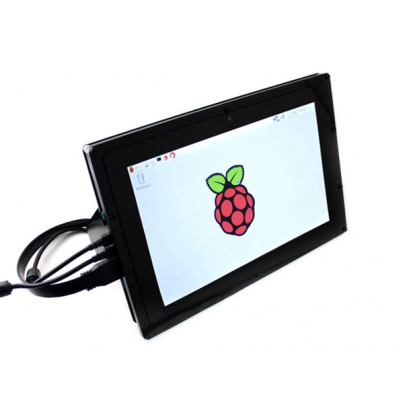 Waveshare 10.1 Inch Capacitive Touch Screen LCD (B) with Case 1280×800 HDMI-Compatible IPS display